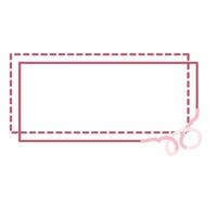 Reactangle frame illustration vector