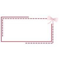 Reactangle frame illustration vector