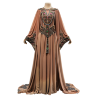 AI generated Thawb dress isolated on transparent background png