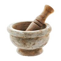 AI generated Pestle isolated on transparent background png