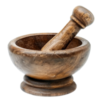 AI generated Pestle isolated on transparent background png