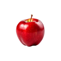 ai gerado fresco maçã fruta png isolado em transparente fundo