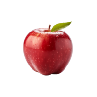 AI generated Fresh apple fruit png isolated on transparent background