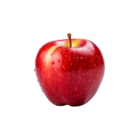 AI generated Fresh apple fruit png isolated on transparent background