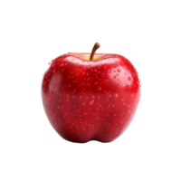 AI generated Fresh apple fruit png isolated on transparent background