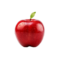 AI generated Fresh apple fruit png isolated on transparent background