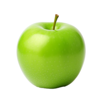 ai généré Frais vert Pomme fruit png isolé sur transparent Contexte