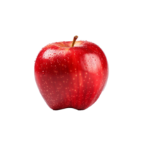 ai gerado fresco maçã fruta png isolado em transparente fundo