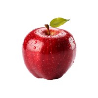 AI generated Fresh apple fruit png isolated on transparent background