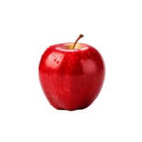 ai generado Fresco manzana Fruta png aislado en transparente antecedentes