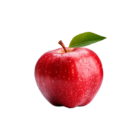 AI generated Fresh apple fruit png isolated on transparent background