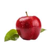 AI generated Fresh apple fruit png isolated on transparent background