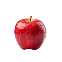 AI generated Fresh apple fruit png isolated on transparent background