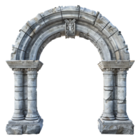 ai genererad archway isolerat på transparent bakgrund png