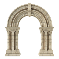 AI generated Archway isolated on transparent background png