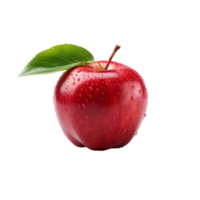 AI generated Fresh apple fruit png isolated on transparent background