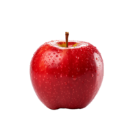 AI generated Fresh apple fruit png isolated on transparent background