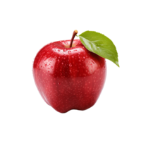 AI generated Fresh apple fruit png isolated on transparent background