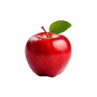 AI generated Fresh apple fruit png isolated on transparent background