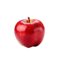 ai generiert frisch Apfel Obst png isoliert auf transparent Hintergrund