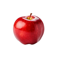 ai généré Frais Pomme fruit png isolé sur transparent Contexte