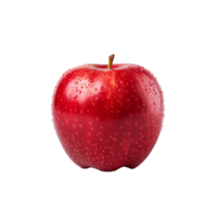 ai generado Fresco manzana Fruta png aislado en transparente antecedentes