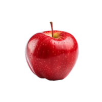 AI generated Fresh apple fruit png isolated on transparent background