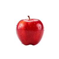 ai gegenereerd vers appel fruit PNG geïsoleerd Aan transparant achtergrond