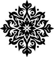 design of a variety of motifs that unite into a shape. beautiful flower vector