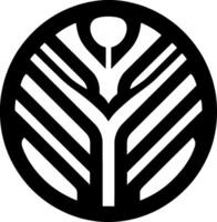 Simple logo design with a creative theme and future innovation vector