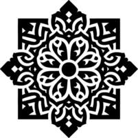 design of a variety of motifs that unite into a shape. beautiful flower vector