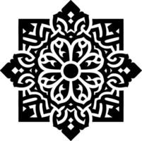 design of a variety of motifs that unite into a shape. beautiful flower vector