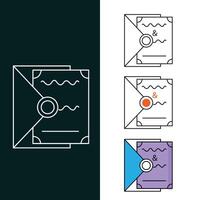 Invitation Vector Illustration Icon Design