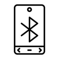 Bluetooth Vector Icon