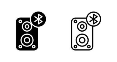 Portable Bluetooth Speaker Vector Icon