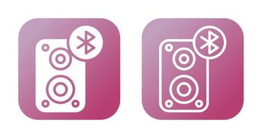 Portable Bluetooth Speaker Vector Icon