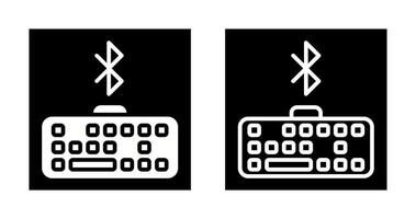 Bluetooth Keyboard Vector Icon