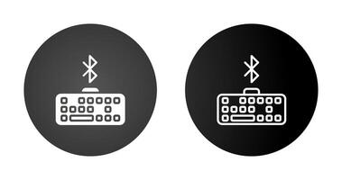 Bluetooth Keyboard Vector Icon