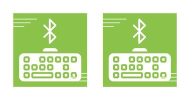 Bluetooth Keyboard Vector Icon