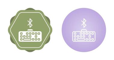 Bluetooth Keyboard Vector Icon