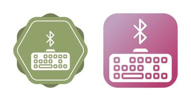 Bluetooth Keyboard Vector Icon