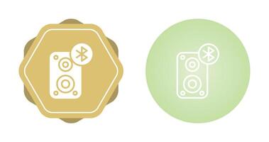 Portable Bluetooth Speaker Vector Icon