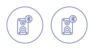 Portable Bluetooth Speaker Vector Icon