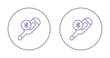 Bluetooth Thermometer Vector Icon