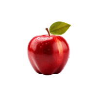 AI generated Fresh apple fruit png isolated on transparent background