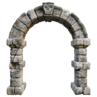 AI generated Archway isolated on transparent background png