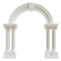 AI generated Archway isolated on transparent background png