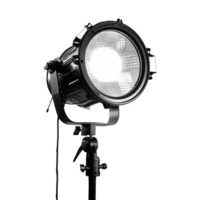 AI generated Studio flash light isolated on transparent background png