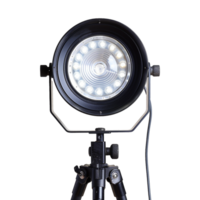 AI generated Studio flash light isolated on transparent background png