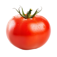 ai generiert Tomate png isoliert auf transparent Hintergrund